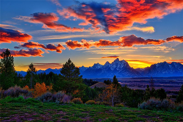 Grand-Teton-Sunset