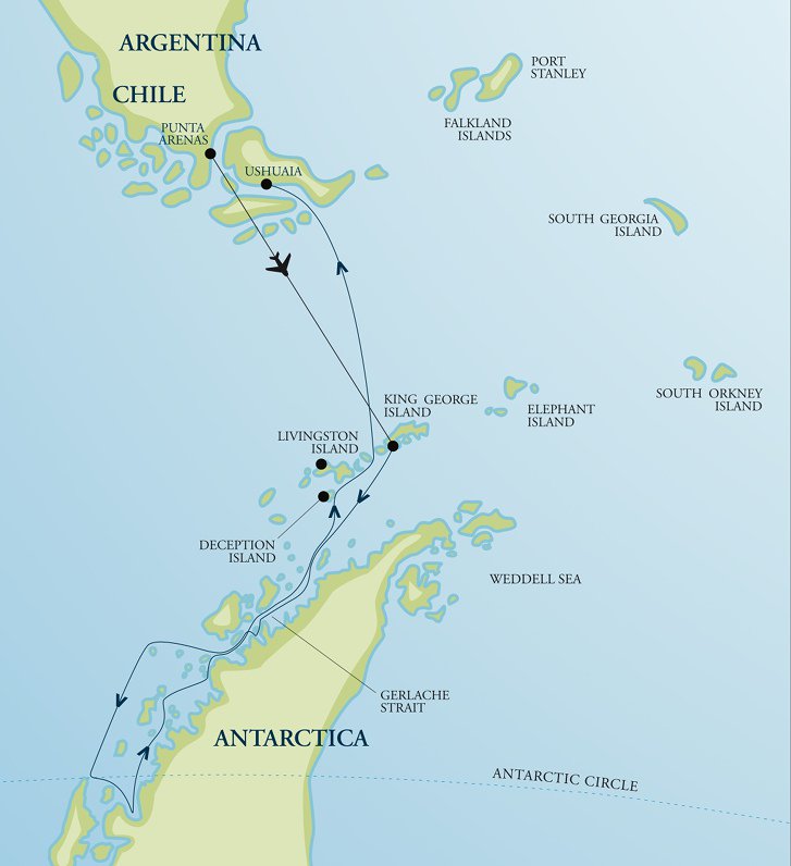Map_OOE_AntarcticaCircleCrossingFlyCruise