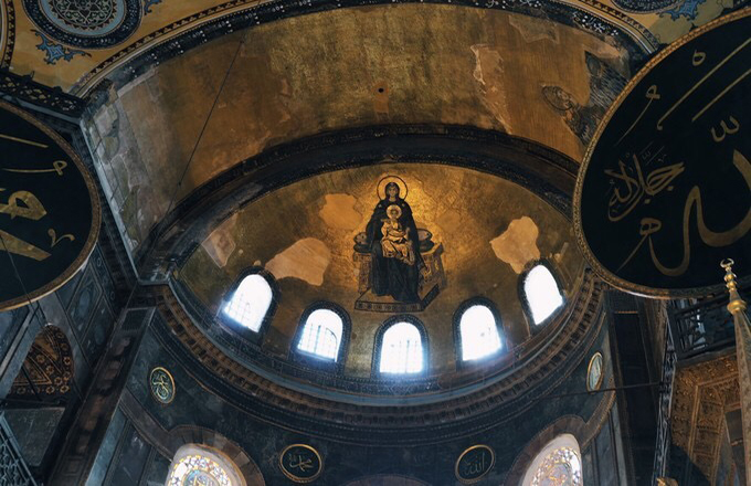 圣索菲亚教堂穹顶