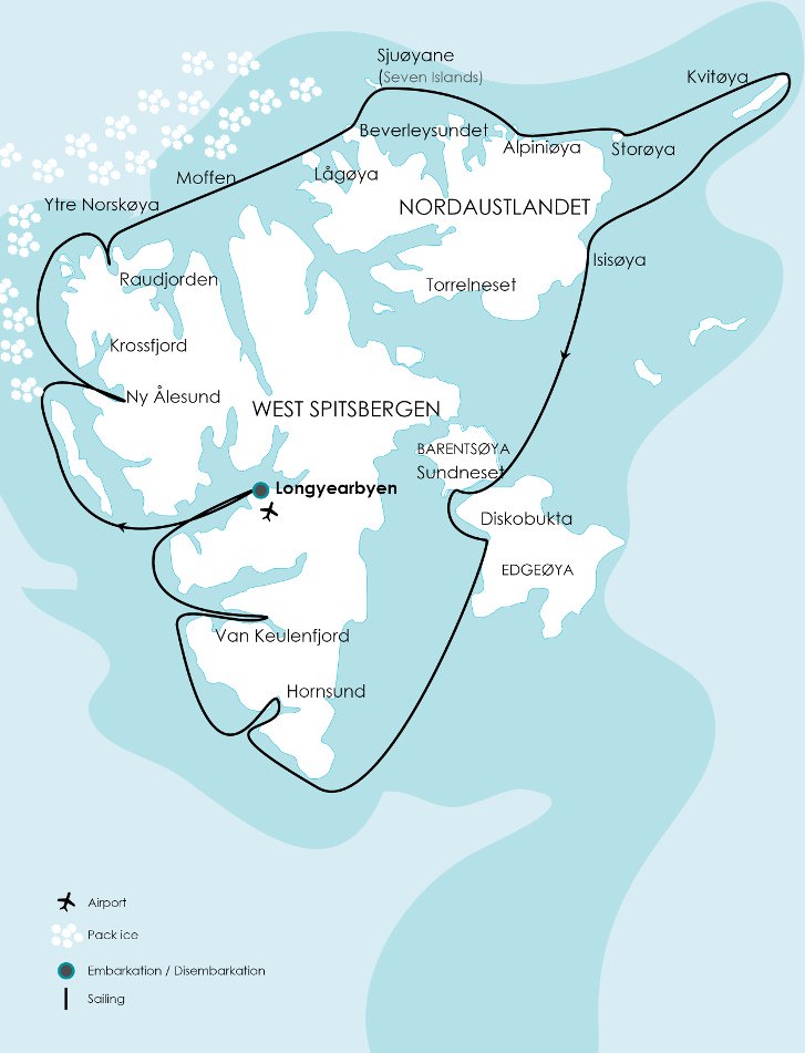 Map_AoundSpitsbergenKvitoya