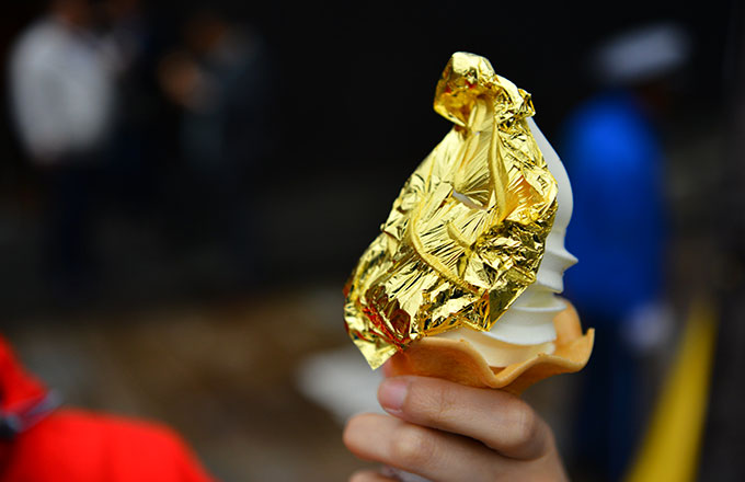金箔冰淇淋