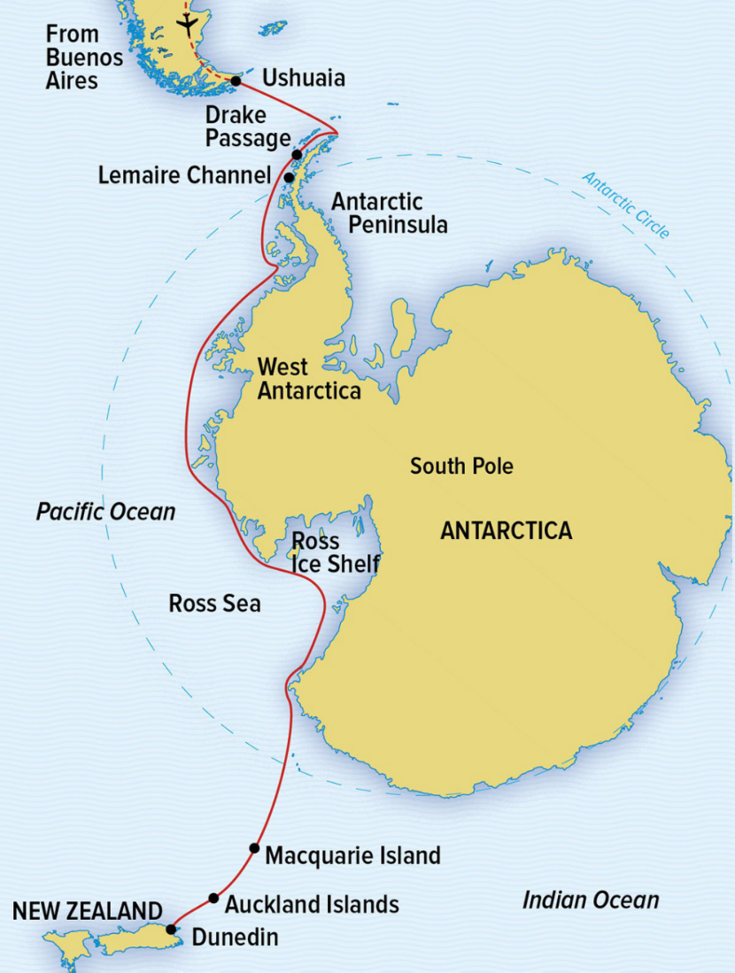 半岛-罗斯海-新西兰