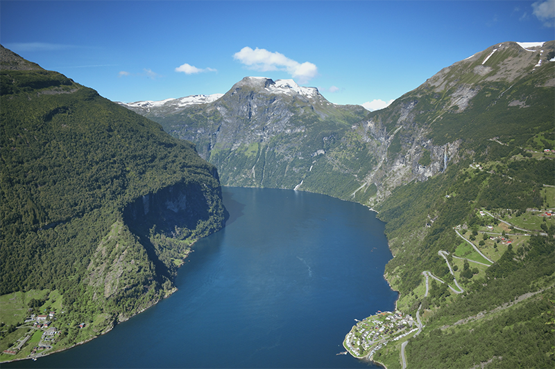 Geirangerfjord, Stranda Municipality, Norway