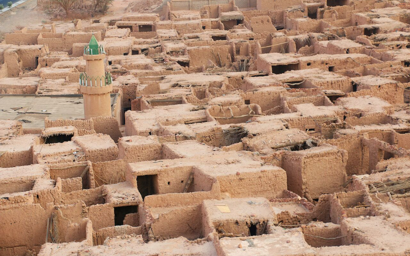 mud-brick-houses-AlUla-Old-Town-Saudi-Arabia