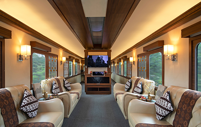 Journey through Java by train