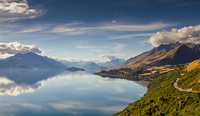 Road to Paradise, New Zealand Road to Paradise, New Zealand