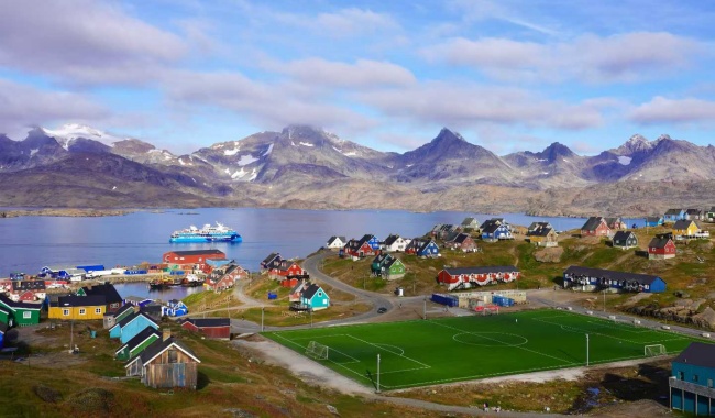 格陵兰小渔村